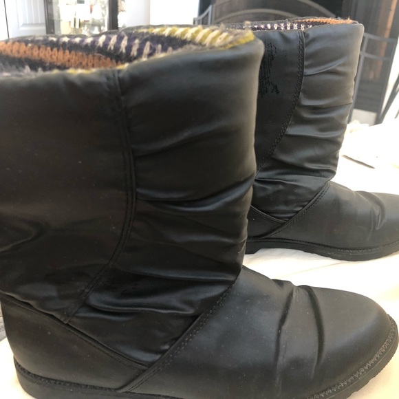 CHILLS BLACK WOMENS SNOW BOOTS SZ 7 - Picture 6 of 8